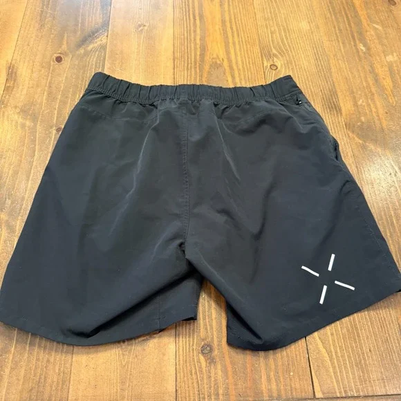 Ten Thousand The Foundation Short 7" Shorts Men Medium Black Unlined Gym Workout - Picture 5 of 6